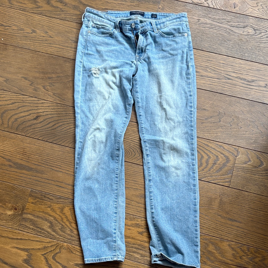 Lucky Brand Womens Denim Straight Jeans